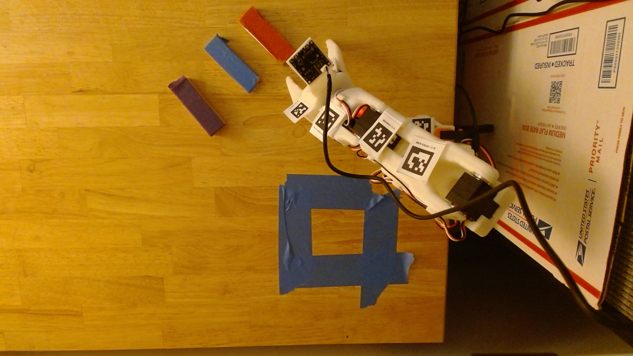 Figure 5: The 3 blocks in the pick area before I knocked off for the evening.